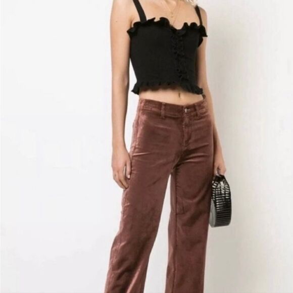 Reformation✨Trixie Crop Top Size Small - Picture 6 of 9